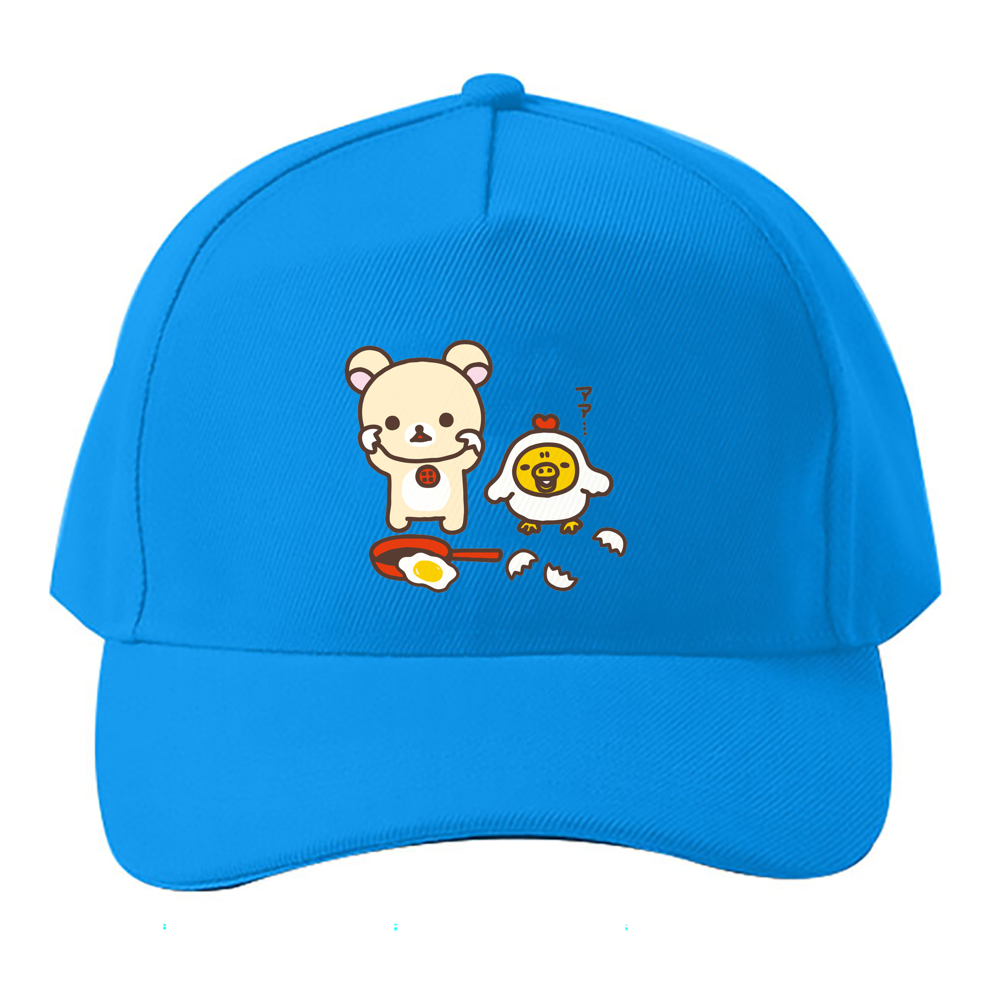 （画像用） リラックマ リラックマ キイロイトリ Rilakkuma Korilakkuma Kiiroitori ベースボールキャップ 綿100％ 男女兼用 帽子 スポーツ